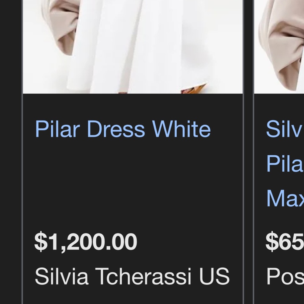 BRAND NEW WITH TAGS Silvia Tcherassi Pilar dress